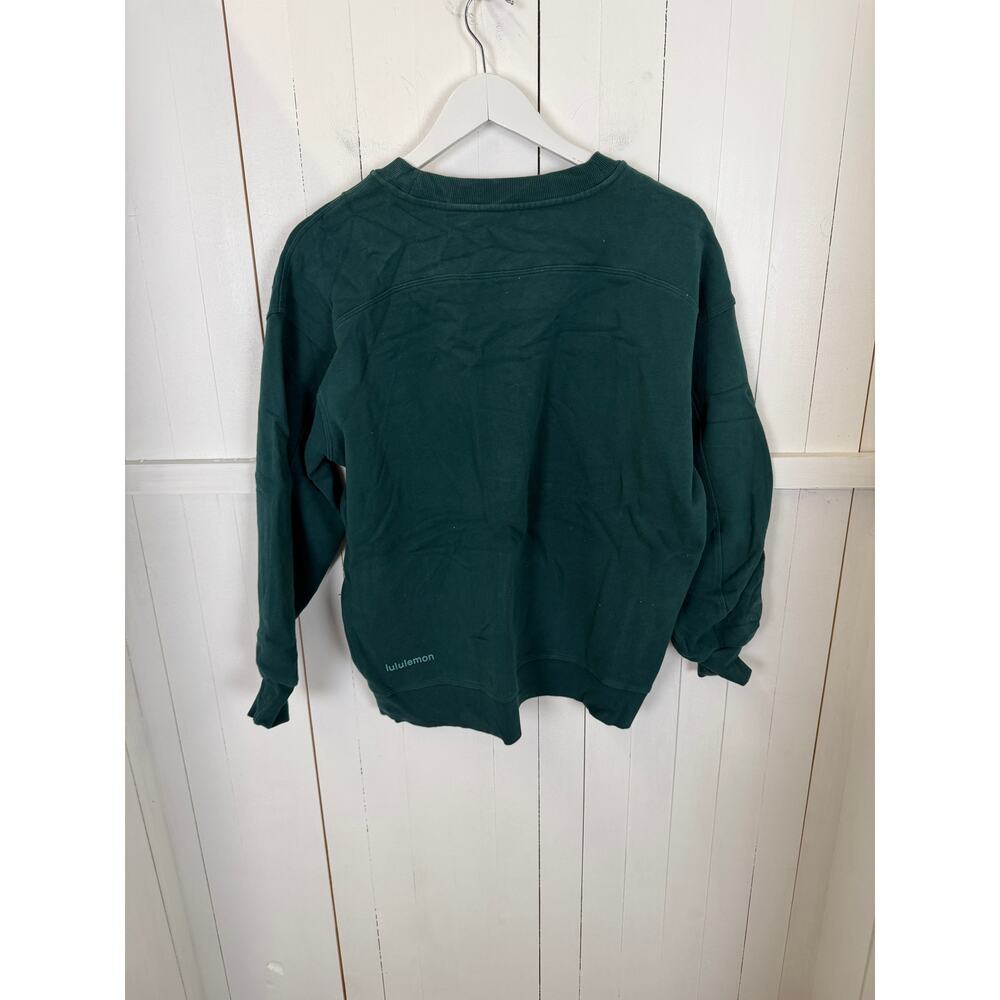 Green Lululemon Women's Sweatshirt - Picture 2 of 2
